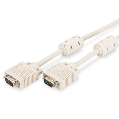 Digitus AK-310103-030-E VGA-Kabel 3 m VGA (D-Sub) Beige