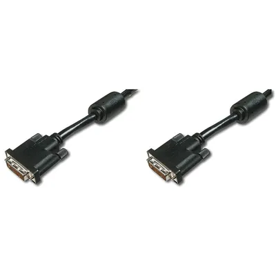 Digitus AK-320101-020-S DVI-Kabel 2 m DVI-D Schwarz