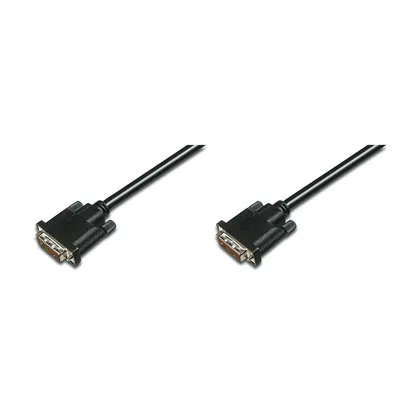 Digitus AK-320108-030-S DVI-Kabel 3 m DVI-D Schwarz