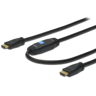 Digitus AK-330118-150-S HDMI-Kabel 15 m HDMI Typ A (Standard) Schwarz