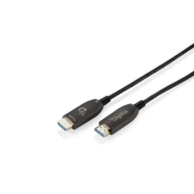 Digitus Hybrid-Glasfaser HDMI-Kabel 100 m 8K 60 Hz 48 Gbps