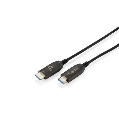 Digitus Hybrid-Glasfaser HDMI AOC Kabel 40 m 8K 60 Hz 48 Gbps