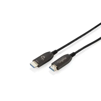 Digitus Hybrid-Glasfaser HDMI-Kabel 80 m 8K 60 Hz 48 Gbps