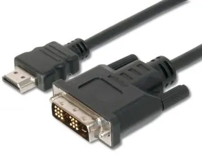 Digitus AK-330300-020-S Videokabel-Adapter 2 m HDMI Typ A (Standard) DVI-D Schwarz