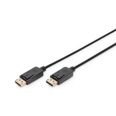 DisplayPort-Kabel 5 m Digitus 1.1a Schwarz