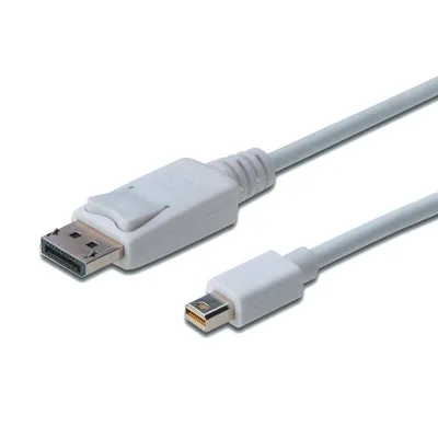 Digitus AK-340102-030-W DisplayPort-Kabel 3 m Mini DisplayPort Weiß