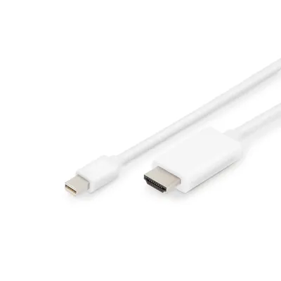 Digitus AK-340304-020-W Videokabel-Adapter 2 m HDMI Typ A (Standard) Weiß