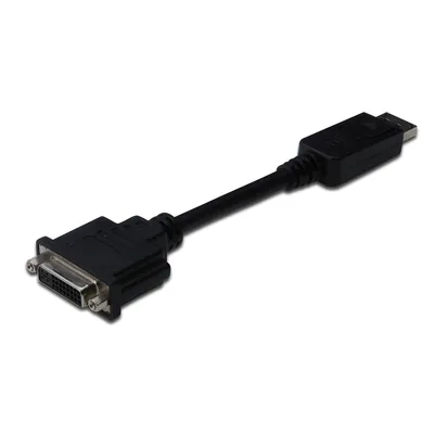 Digitus AK-340409-001-S Videokabel-Adapter 0,15 m DVI-I Schwarz