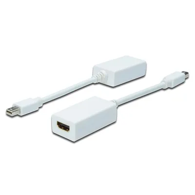 Digitus AK-340411-001-W Videokabel-Adapter 0,15 m Weiß