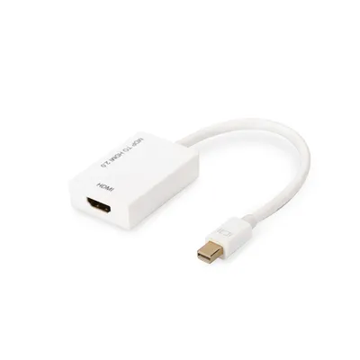 Digitus AK-340416-002-W Videokabel-Adapter 0,2 m HDMI Typ A (Standard) Weiß
