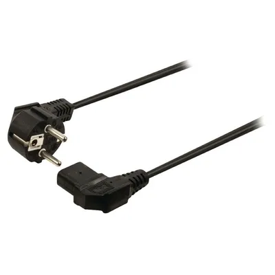 Digitus AK-440102-018-S Stromkabel Schwarz 1,8 m CEE7/7 IEC C13