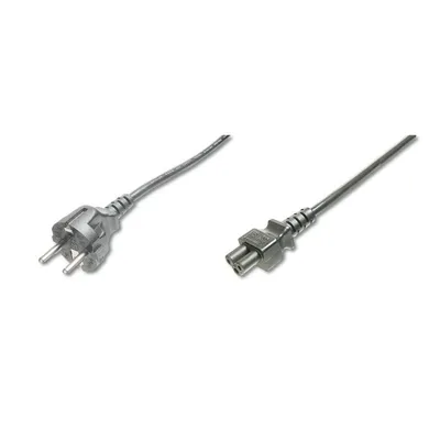 Netzanschlusskabel Digitus 0,75 m C5 an IEC C5