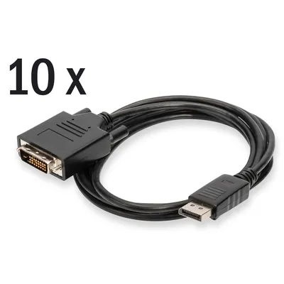 Digitus AK-990900-020-S Videokabel-Adapter 2 m DVI-D Schwarz