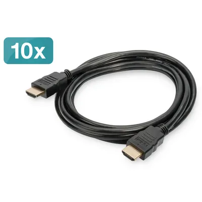 Digitus AK-990920-020-S HDMI-Kabel 2 m HDMI Typ A (Standard) Schwarz