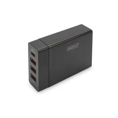 Digitus DA-10195 Ladegerät für Mobilgeräte Laptop Schwarz AC Drinnen