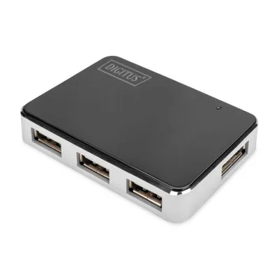 USB-Hub DIGITUS 4-Port USB 2.0 High Speed 480 Mbps Plug & Play USB-Hub DIGITUS 4-Port USB 2.0 High Speed 480 Mbps Plug & Play
