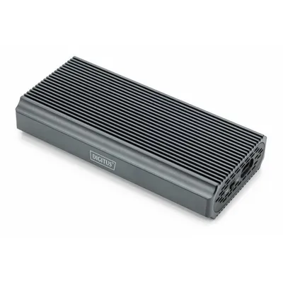PC-Gehäuse Digitus DA-71158 M.2 Aluminium Grau USB 4.0 NVMe 40 Gbps Tragbar