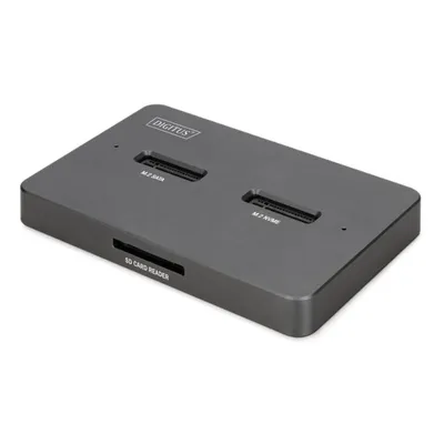 Dockingstation Digitus DA-71546-1 SSD M.2 NVMe SATA USB-C SD Express
