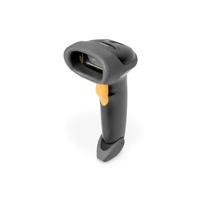 Barcodescanner Digitus 1D Handheld IP54 200 Scans/s USB RJ-45 2 m Schwarz