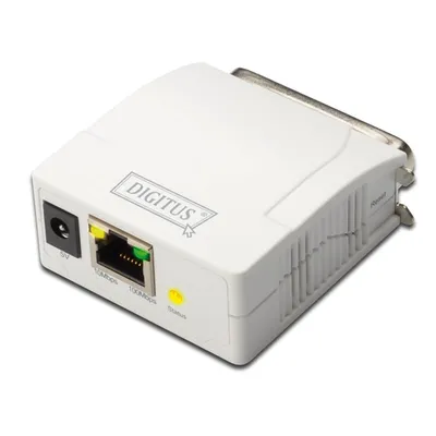 Digitus DN-13001-1 Druckserver Ethernet-LAN Weiß