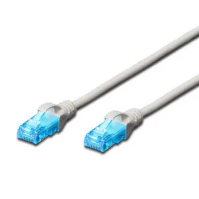 Digitus DK-1512-010 Netzwerkkabel Grau 1 m Cat5e U/UTP (UTP)
