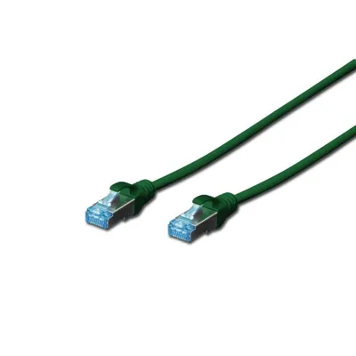 Patchkabel DIGITUS Cat5e SF/UTP 1m grün