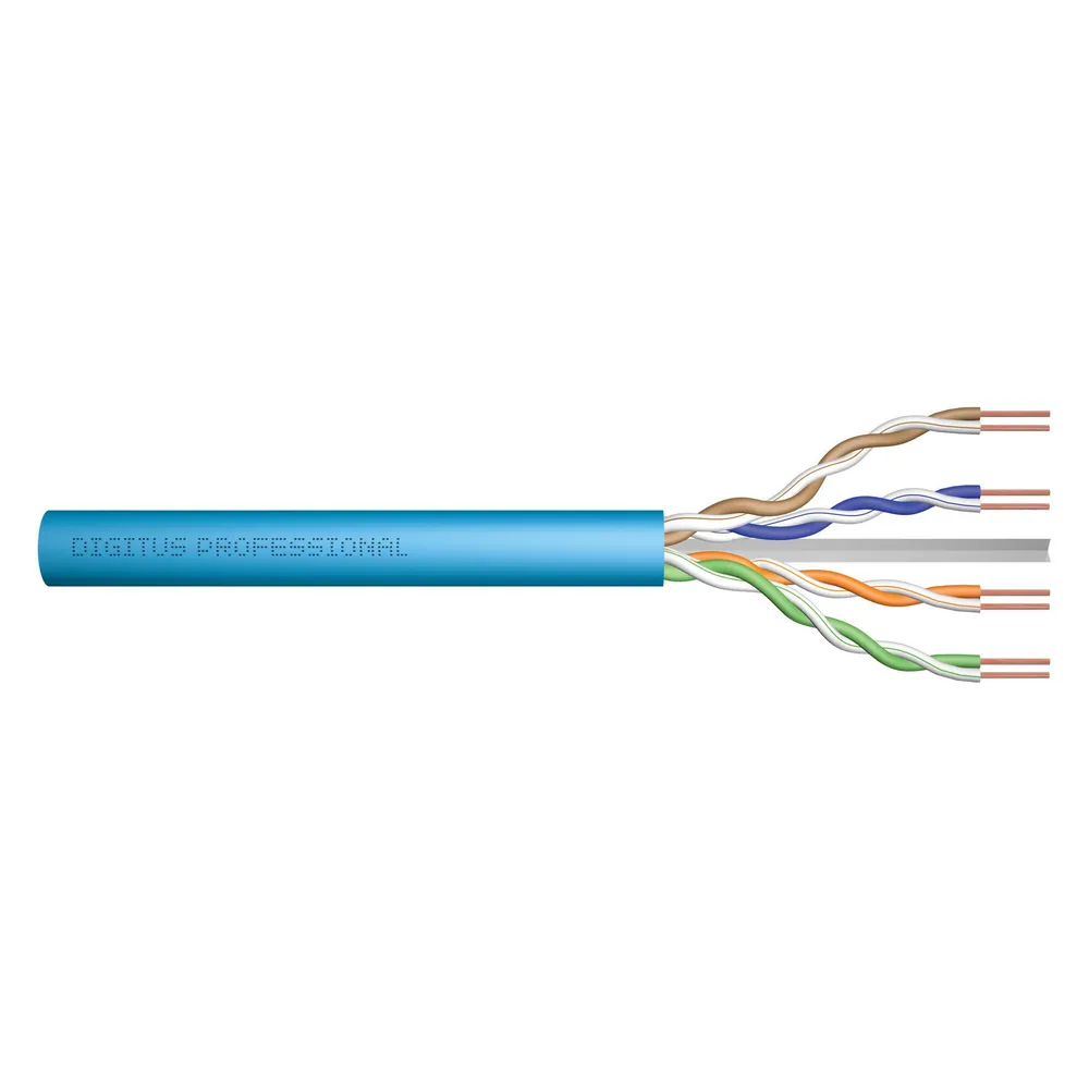 Digitus Cat.6A U/UTP Verlegekabel, 500 m, simplex, Eca