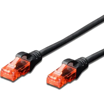 Digitus DK-1617-010/BL Netzwerkkabel Schwarz 1 m Cat6 U/UTP (UTP)