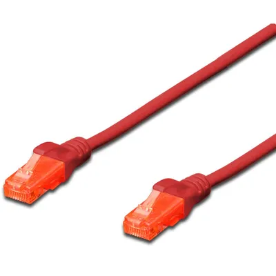 Digitus DK-1617-020/R Netzwerkkabel Rot 2 m Cat6 U/UTP (UTP)