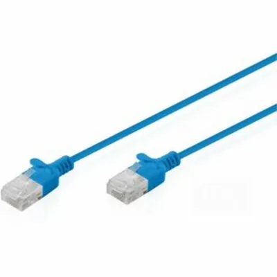 Netzwerkkabel Digitus CAT6 U/UTP Slim 10x0.5m Blau LSZH