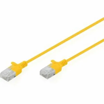 Digitus CAT6 U/UTP Slim Netzwerkkabel 0,5m Gelb