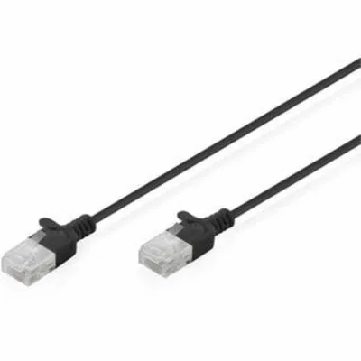 Digitus CAT6 U/UTP Slim Netzwerkkabel 3m Schwarz 10 Stück