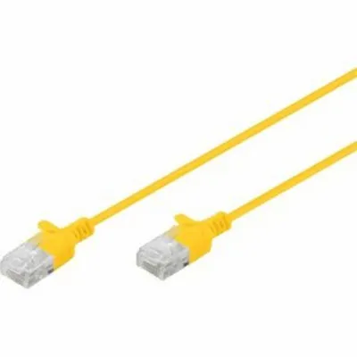 Netzwerkkabel CAT6 U/UTP Slim 5m gelb 10 Stück Digitus