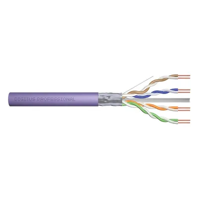 Digitus Cat 6 Twisted Pair Installationskabel F-UTP 250 MHz DCA (LSZH-1) Violett 305m