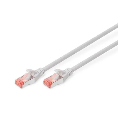 Digitus CAT 6 S/FTP Netzwerkkabel 0,25 m grau RJ-45