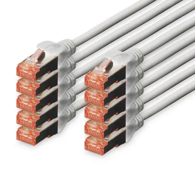Digitus DK-1644-0025-10 Netzwerkkabel Grau 0,25 m Cat6 S/FTP (S-STP)