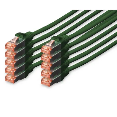 Digitus DK-1644-030-G-10 Netzwerkkabel Grün 3 m Cat6 S/FTP (S-STP)