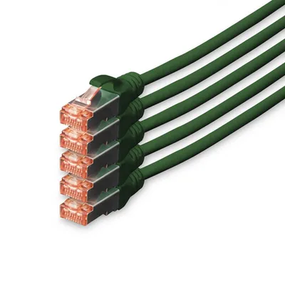 Digitus DK-1644-100-G-5 Netzwerkkabel Grün 10 m Cat6 S/FTP (S-STP)