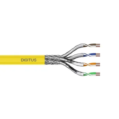 Netzwerkkabel Digitus Cat7a S/FTP 100 m gelb