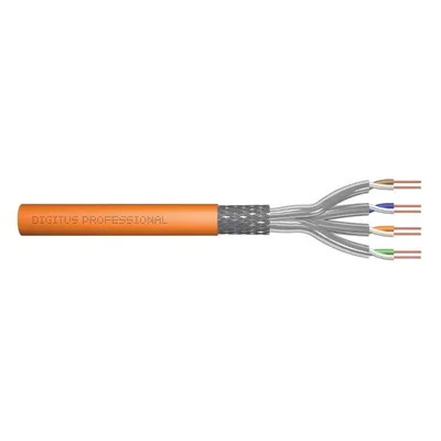 Digitus Cat 7 S/FTP Netzwerkkabel 25 m orange 1200 MHz