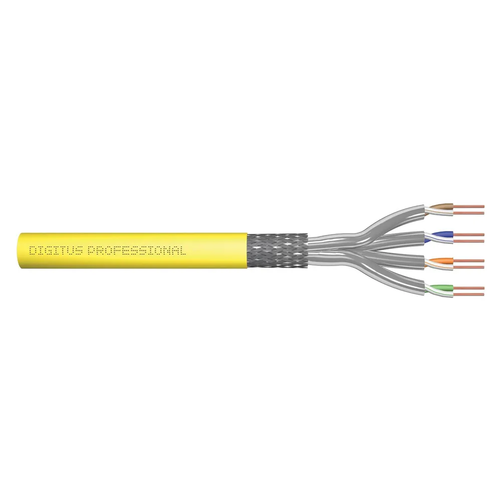 Digitus CAT 7A S-FTP Installationskabel, 1500 MHz Cca (EN 50575)
