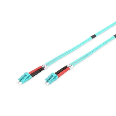 Glasfaserkabel Digitus OM3 LC LC 5 m Duplex Aqua LSZH