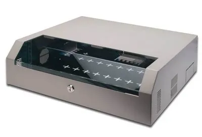 Digitus DN-19 04U-PB Rack 3U Wandmontiertes Regal Grau