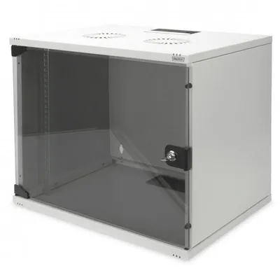 Digitus DN-19 09-U-S-1 Rack 9U Wandmontiertes Regal Grau