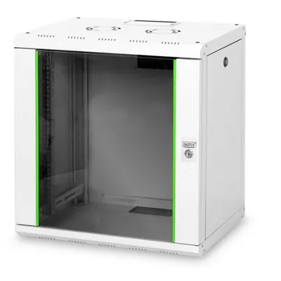 Digitus DN-19 12-U Rack 12U Wandmontiertes Regal Grau