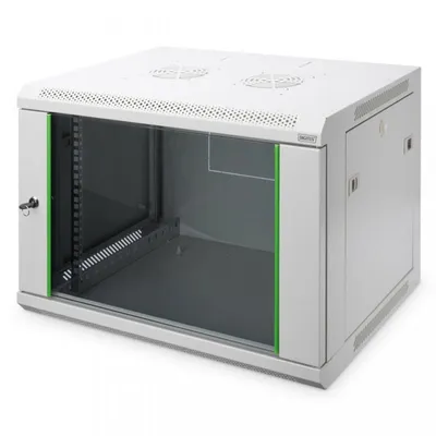 Digitus DN-19 12-U-EC Rack 12U Wandmontiertes Regal Grau