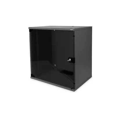 Rackschrank Digitus SOHO 12U 540x400 mm Glastür Schwarz