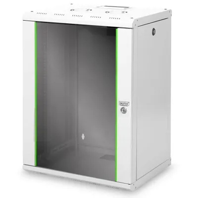 Digitus DN-19 16-U Rack 16U Wandmontiertes Regal Grau