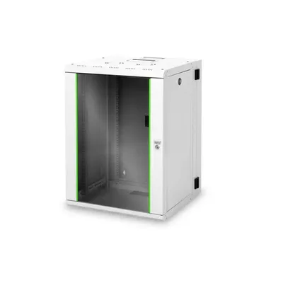 Wand-Rack-Gehäuse Digitus 16U 80 kg Grau