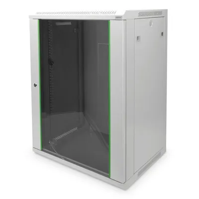 Digitus DN-19 16-U-EC Rack 19U Wandmontiertes Regal Grau